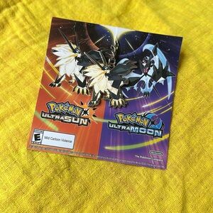 NEW Nintendo Pokemon Ultra Sun Promo Metal Keychain 2017 Dusk Mane Necrozma